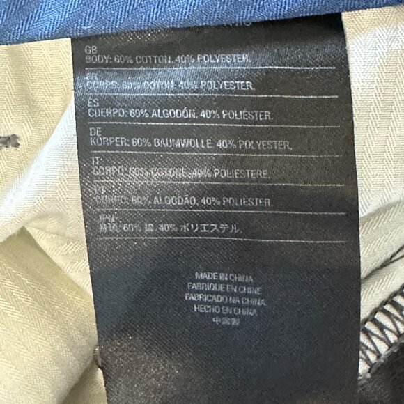 Volcom men’s size 36 cotton blend gray chino flat front shorts - Picture 6 of 8